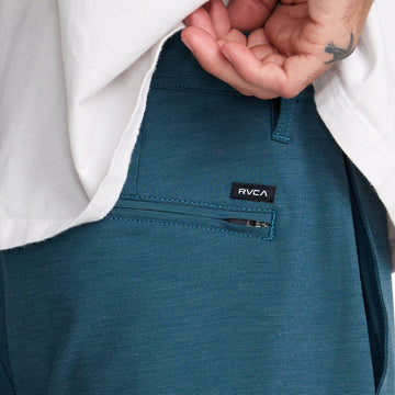 RVCA Sport Course Chino Shorts - Denim Heather