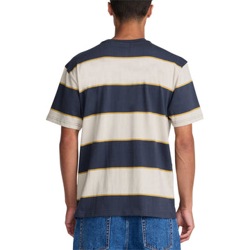 RVCA Dayshift Stripe Shirt - Light Khaki