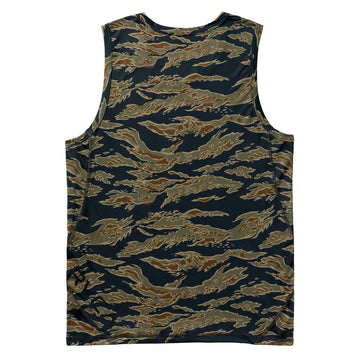 RVCA Sport Vent Tank Top - Tiger Camo