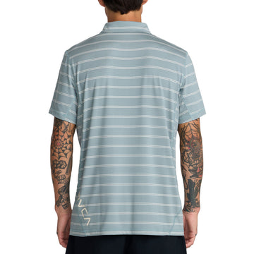 RVCA Sport Vent Polo Shirt - Lead 1