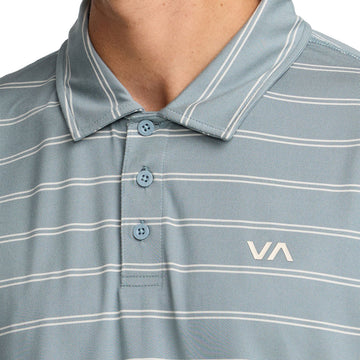 RVCA Sport Vent Polo Shirt - Lead 1
