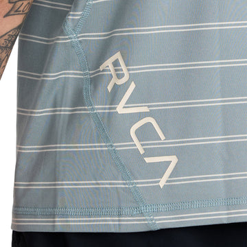 RVCA Sport Vent Polo Shirt - Lead 1