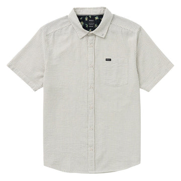 RVCA Thatll Do Seersucker Shirt - Monument