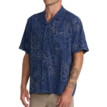 RVCA Full Bloom Shirt - Indigo