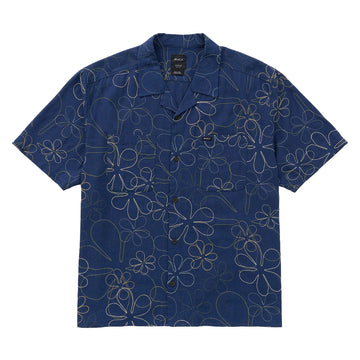 RVCA Full Bloom Shirt - Indigo