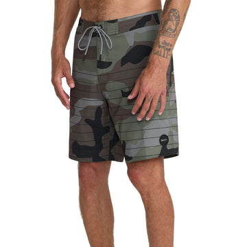 RVCA Steady Stripe Boardshorts - Camel