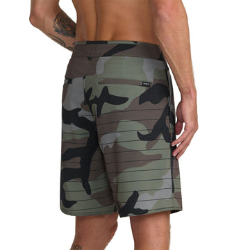 RVCA Steady Stripe Boardshorts - Camel