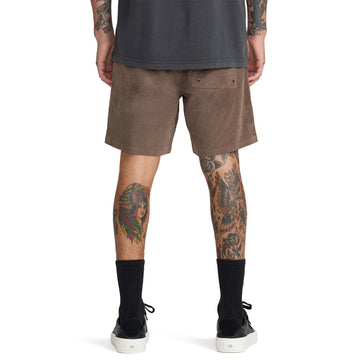 RVCA Escape Elastic Cord Shorts - Mushroom