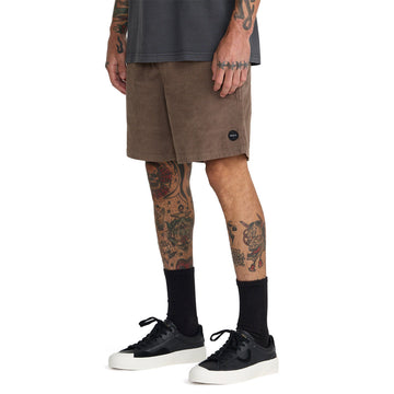 RVCA Escape Elastic Cord Shorts - Mushroom