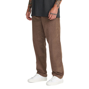 RVCA Vacancy Cord Elastic Pants - Mushroom