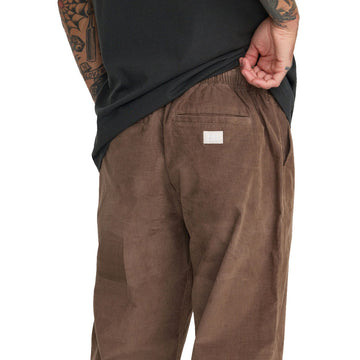 RVCA Vacancy Cord Elastic Pants - Mushroom