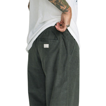 RVCA Vacancy Cord Elastic Pants - Sage Leaf