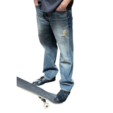 RVCA True Fit Denim Jeans - Light Vintage Indigo