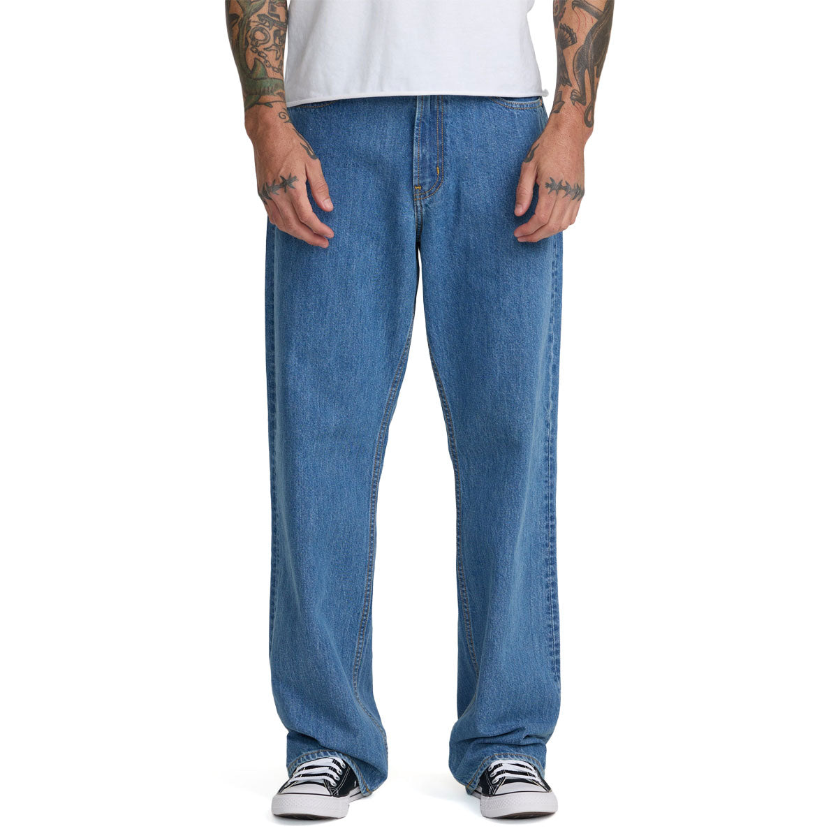 RVCA Americana Dayshift Denim Jeans - Blue Collar 2026 – CCS