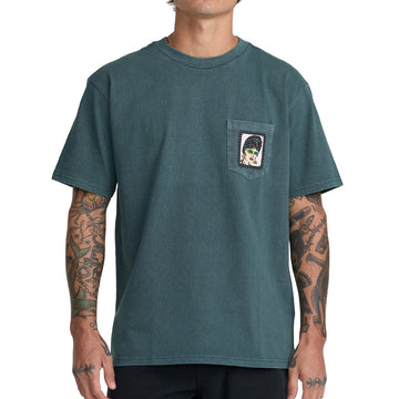 RVCA Barbra Bangles T-Shirt - Dusty Green