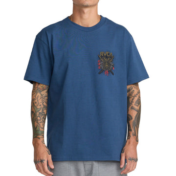 RVCA Bushido T-Shirt - Dark Denim
