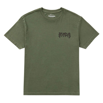 RVCA Cobra Empire T-Shirt - Olive