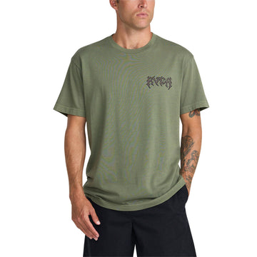 RVCA Cobra Empire T-Shirt - Olive