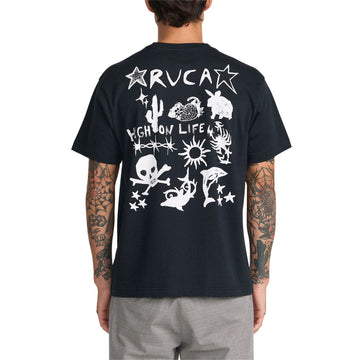 RVCA High On Life T-Shirt - Black