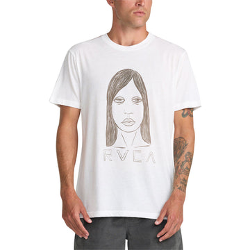 RVCA Sleepy Girl T-Shirt - Antique White