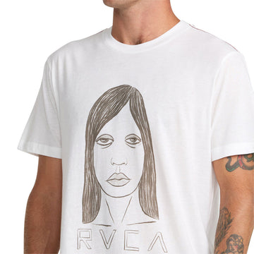 RVCA Sleepy Girl T-Shirt - Antique White