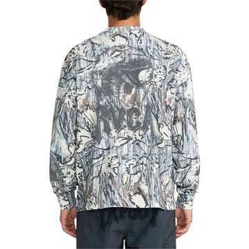 RVCA x Tapout Heavyweight Long Sleeve T-Shirt - Camo