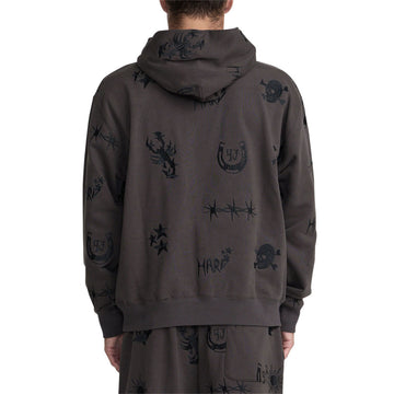 RVCA x Dani Miller Hoodie - Pirate Black