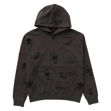 RVCA x Dani Miller Hoodie - Pirate Black