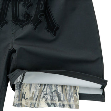 RVCA x Tapout Fight Scrapper Shorts - Black