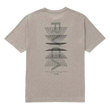 RVCA Inter RVCA T-Shirt - Brown Stone