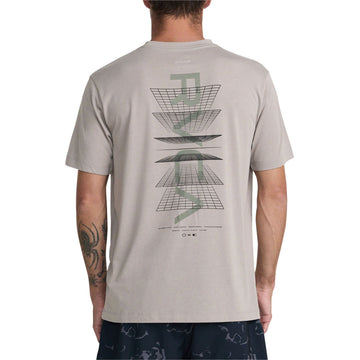 RVCA Inter RVCA T-Shirt - Brown Stone