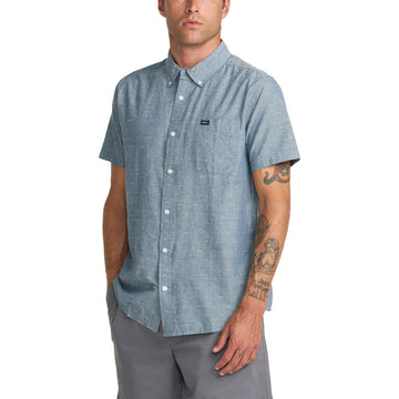 RVCA Thatll Do Dobby Shirt - Vintage Navy