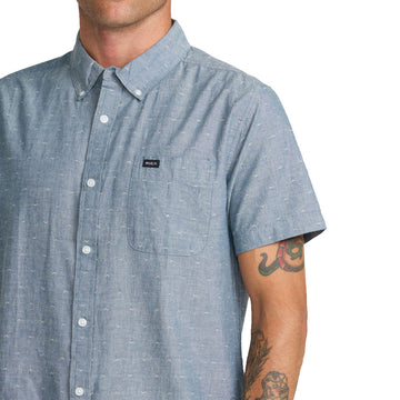 RVCA Thatll Do Dobby Shirt - Vintage Navy