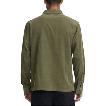 RVCA Tanner Long Sleeve Over Shirt - Army