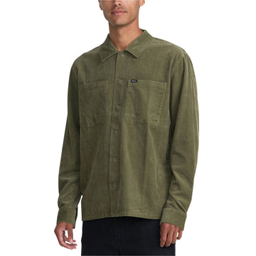 RVCA Tanner Long Sleeve Over Shirt - Army