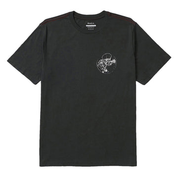 RVCA Skull Jams T-Shirt - Pirate Black