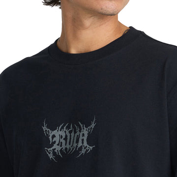 RVCA Virus Long Sleeve T-Shirt - Black