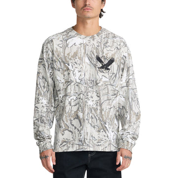 RVCA Vulture Culture Long Sleeve T-Shirt - Camo
