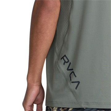 RVCA Sport Vent Polo Shirt - Sage Leaf II