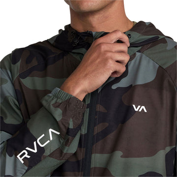 RVCA Yogger III Jacket - Green Camo II