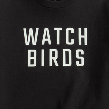 Habitat Watch Birds T-Shirt - Black