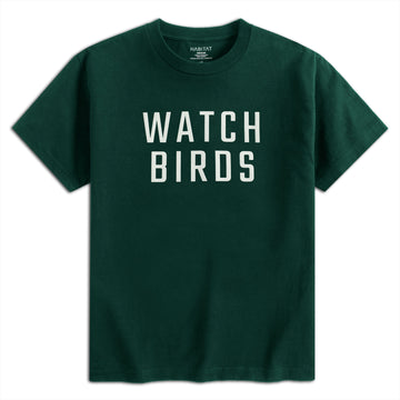 Habitat Watch Birds T-Shirt - Green