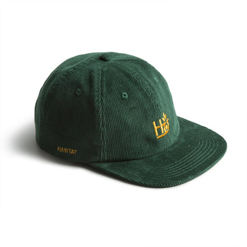 Habitat Pod Corduroy Hat - Green
