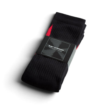 Alien Workshop Star Socks - Black/Red