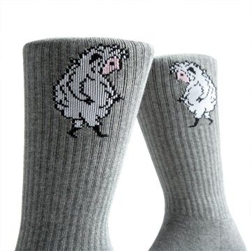 Alien Workshop Sheeple Socks - Heather Grey