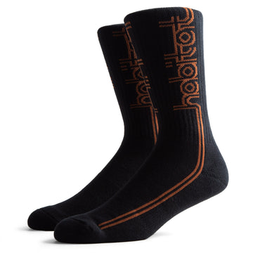 Habitat Ellipse Socks - Black/Dirt