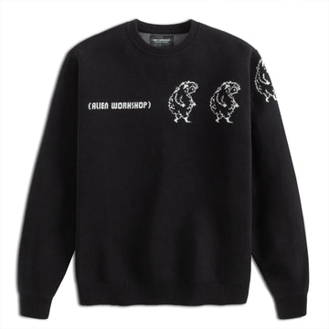 Alien Workshop Sheeple Knit Sweater - Black