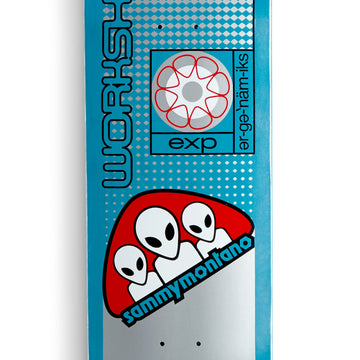 Alien Workshop Sammy Ergonomics EXP Skateboard Deck - Neon Blue - 8.50