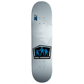 Alien Workshop Shelter Logo Skateboard Deck - Grey - 7.75