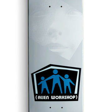 Alien Workshop Shelter Logo Skateboard Deck - Grey - 7.75